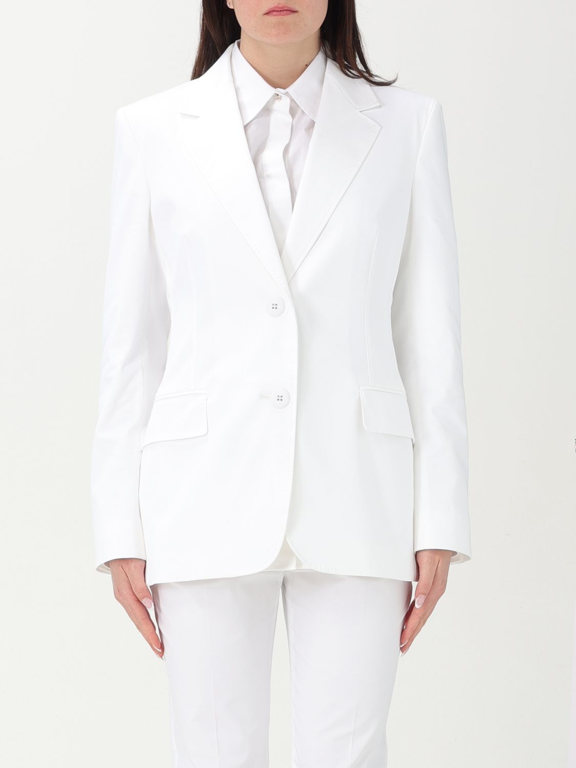 Blazer Woman color White - Max Mara Studio - Modalova