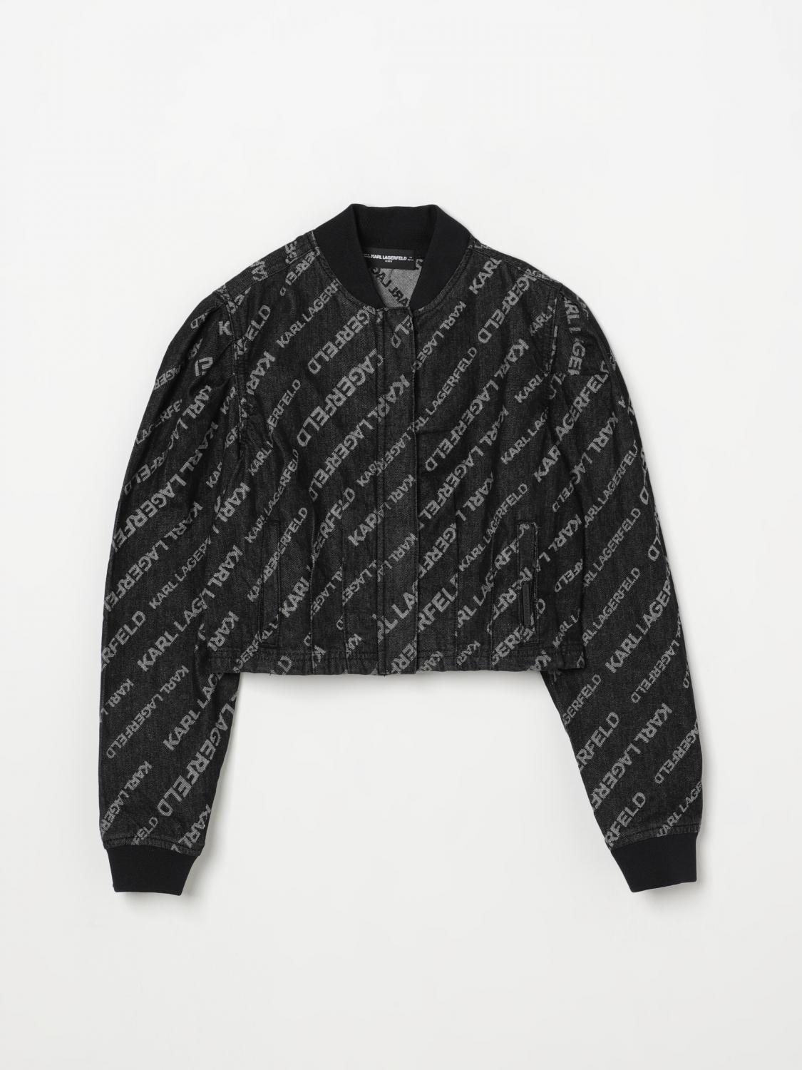 Karl Lagerfeld Jacket Kids Kids Color Grey In Grey