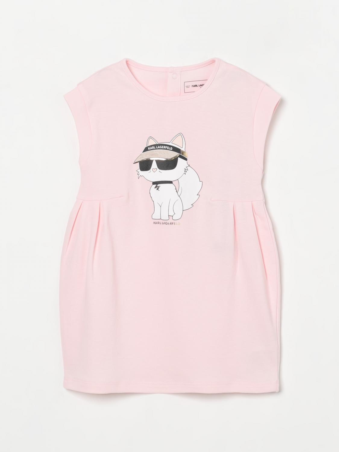 Karl Lagerfeld Romper  Kids Kids Color Pink In Pink