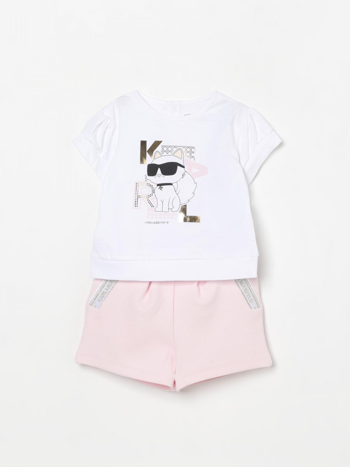 Karl Lagerfeld Jumpsuit Kids Kids Color White In White