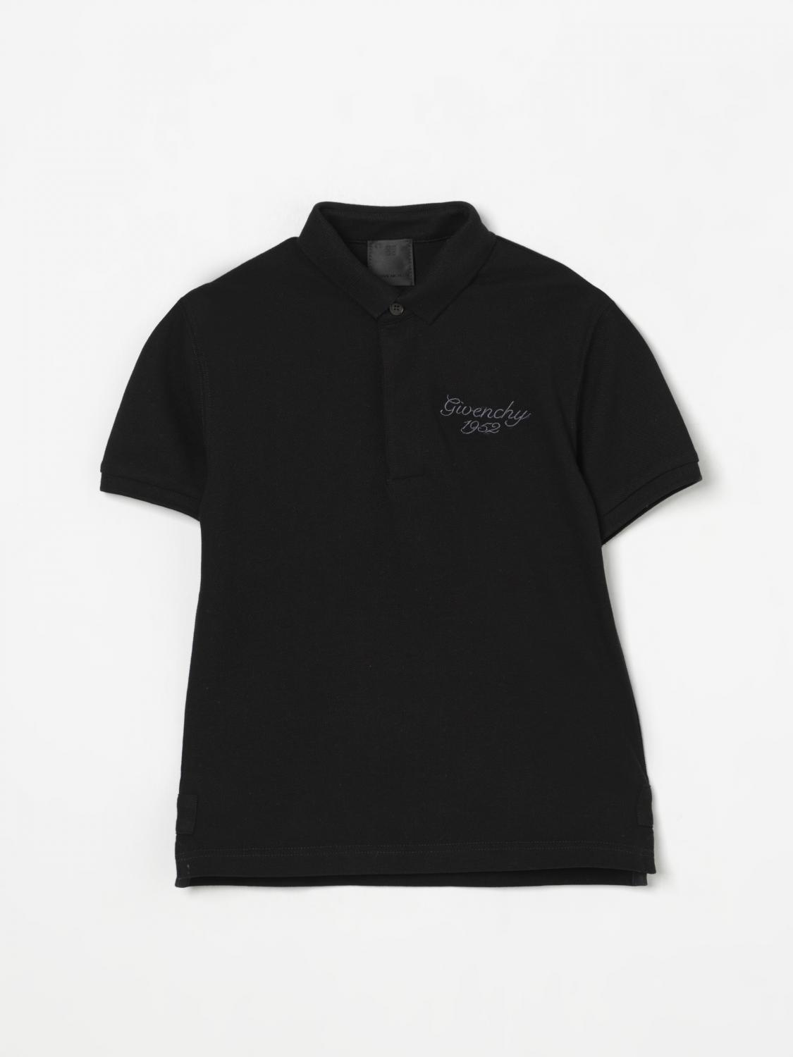 Givenchy Logo-embroidered Polo Shirt In Schwarz
