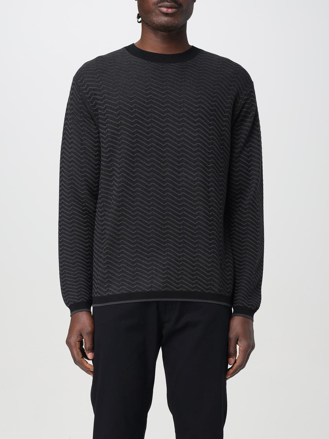 Emporio Armani Pullover  Herren Farbe Schwarz In Schwarz