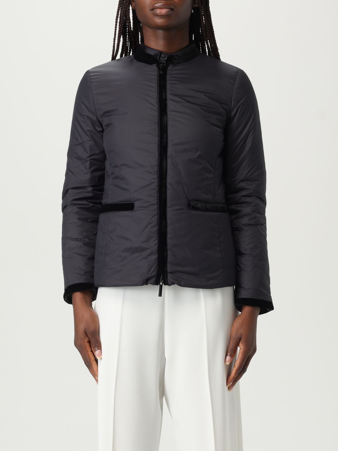 EMPORIO ARMANI JACKET EMPORIO ARMANI WOMAN COLOR BLACK G80547002