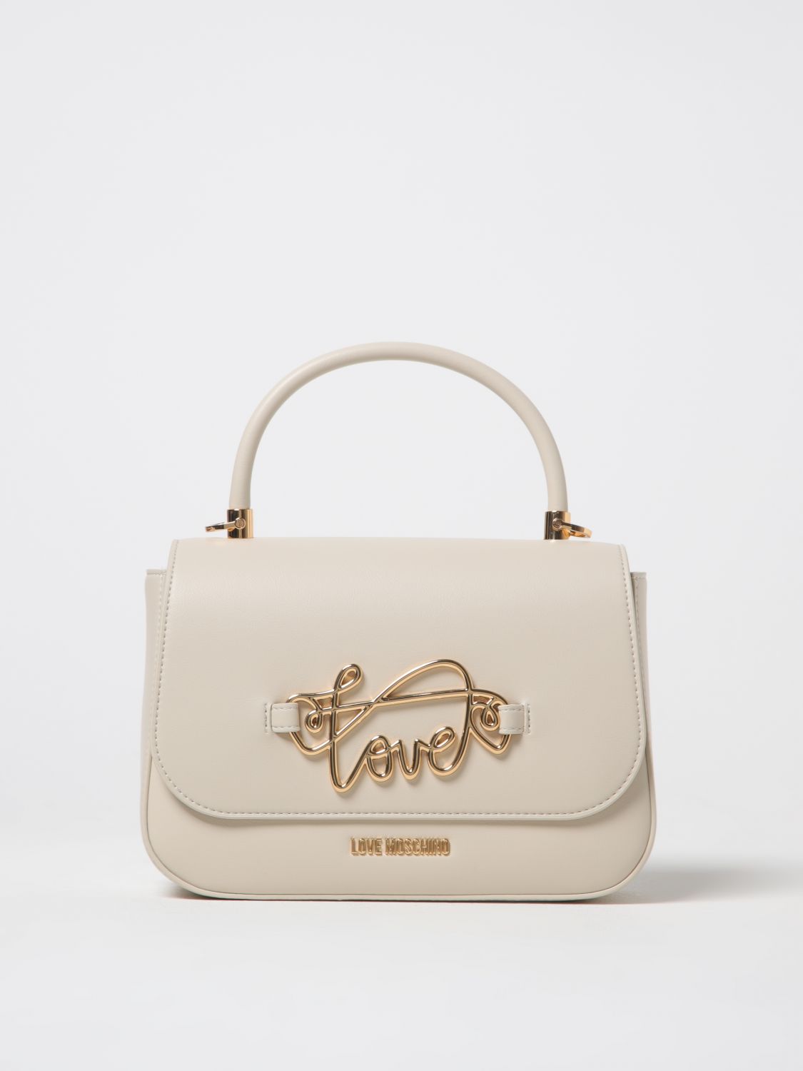 Love Moschino Handbag Woman Color Ivory In Ivory
