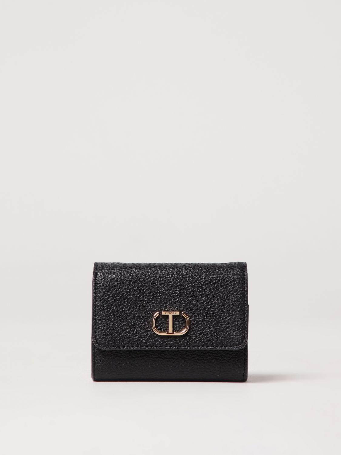 Twinset Wallet  Woman Color Black In Black