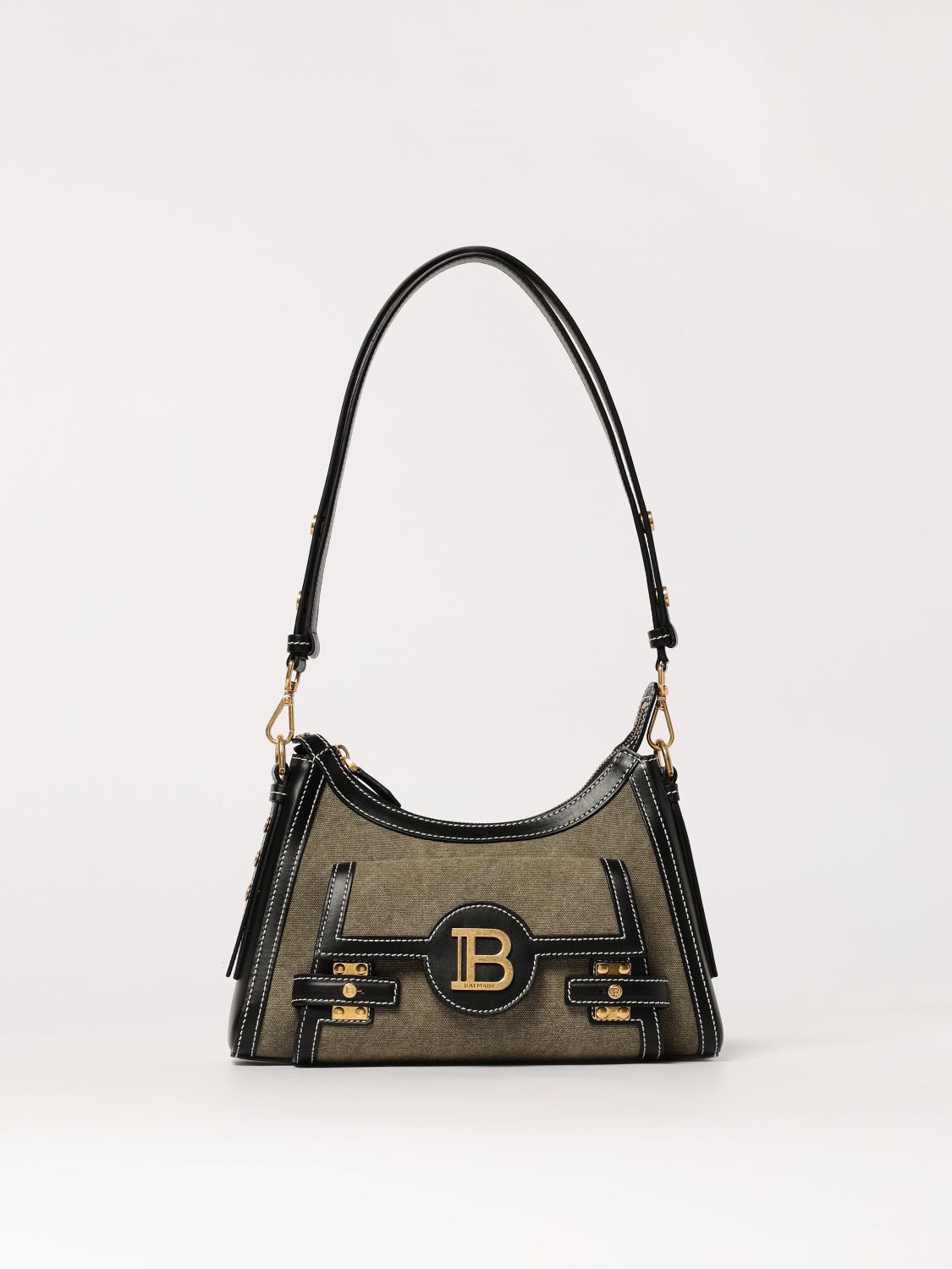Shoulder Bag BALMAIN Woman color Kaki