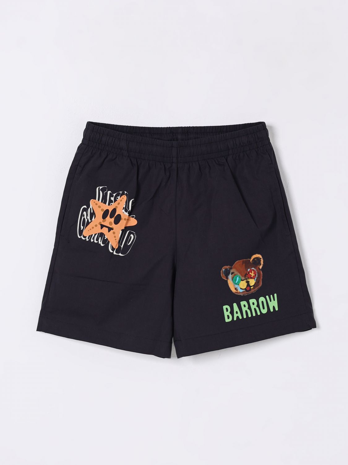 Shop Barrow Shorts Kids Kids Color Black