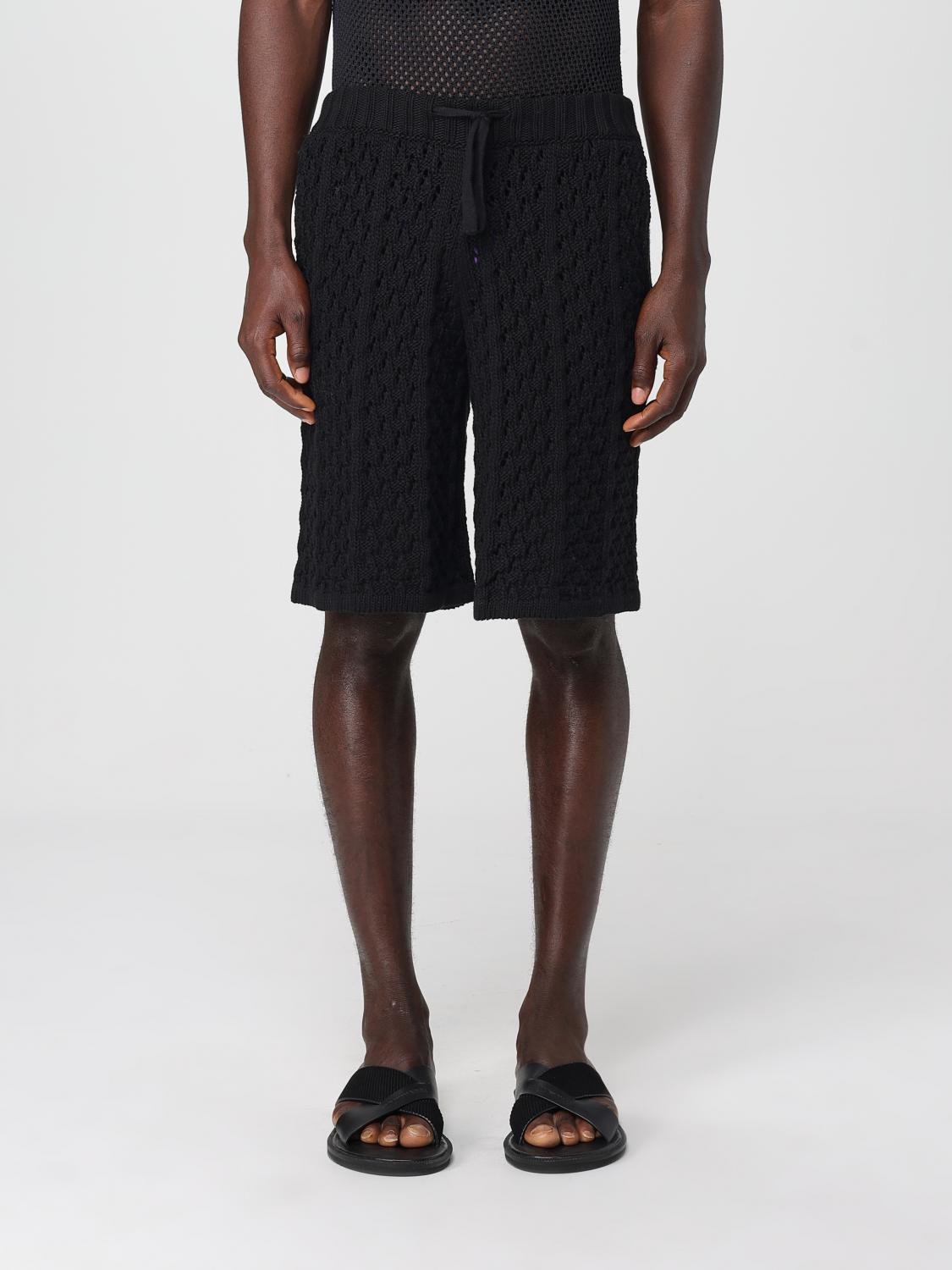 Laneus Shorts Man In Black