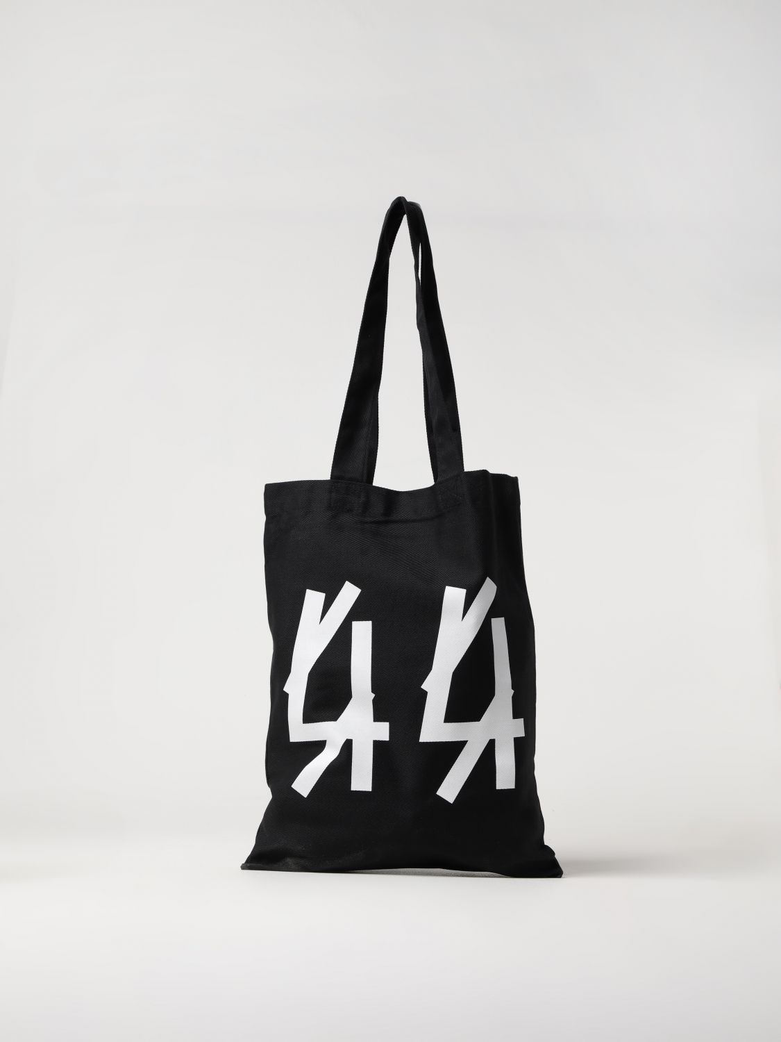 44 Label Group Tote In Black Cotton In Ink