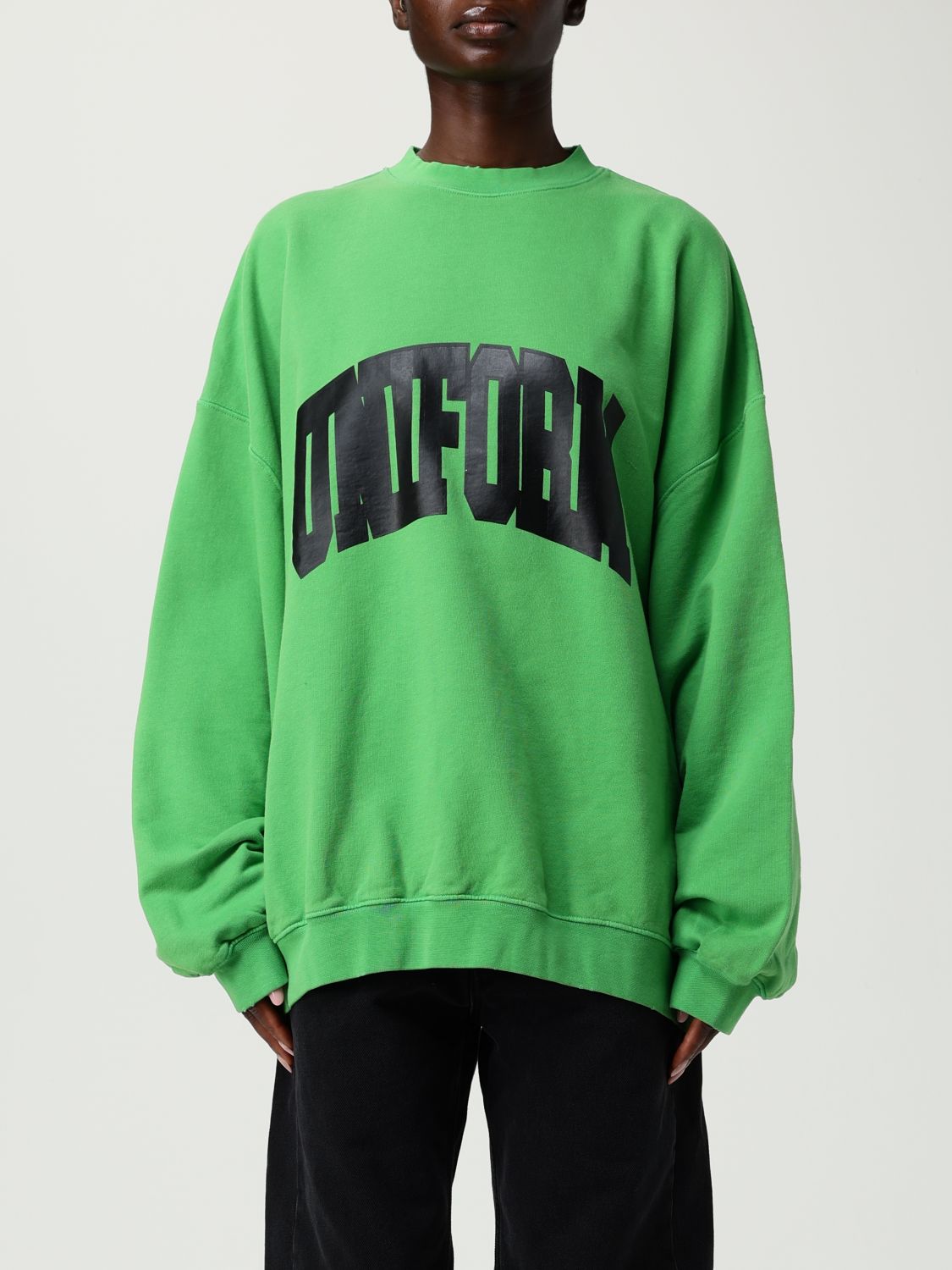 032c Sweater Woman Color Green In Green