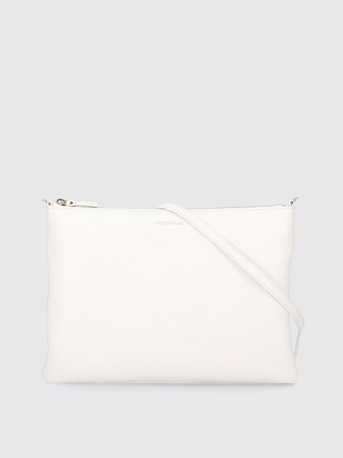 Shop Coccinelle Clutch Woman Color Ivory