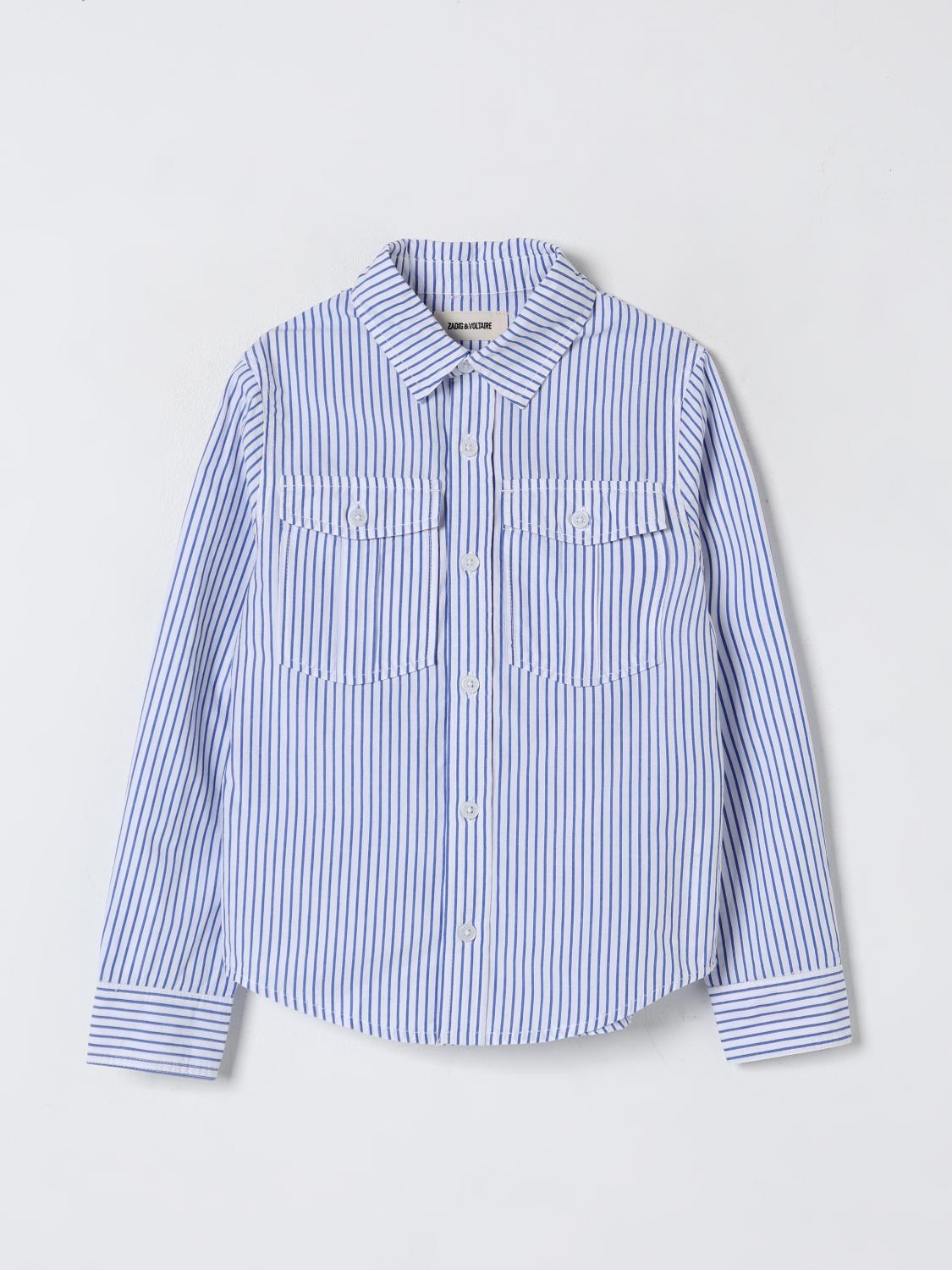 Zadig & Voltaire Shirt  Kids Color Blue In Blue