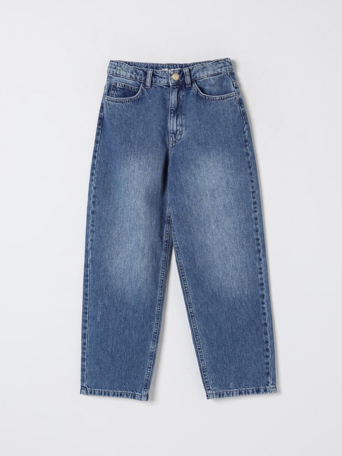 Zadig & Voltaire Jeans Kids Color Blue In Blue