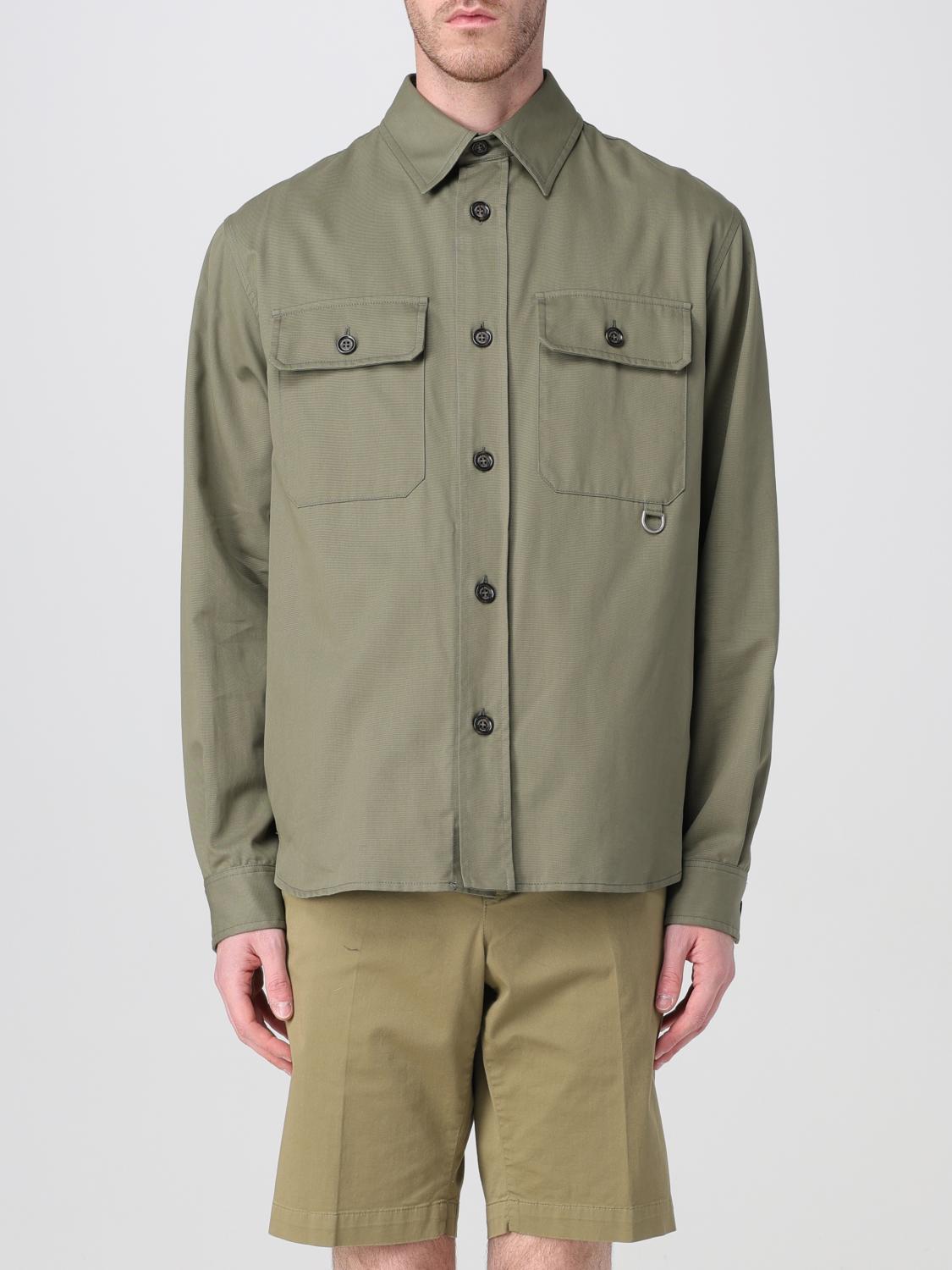 Paolo Pecora Shirt Men Color Green In Grün