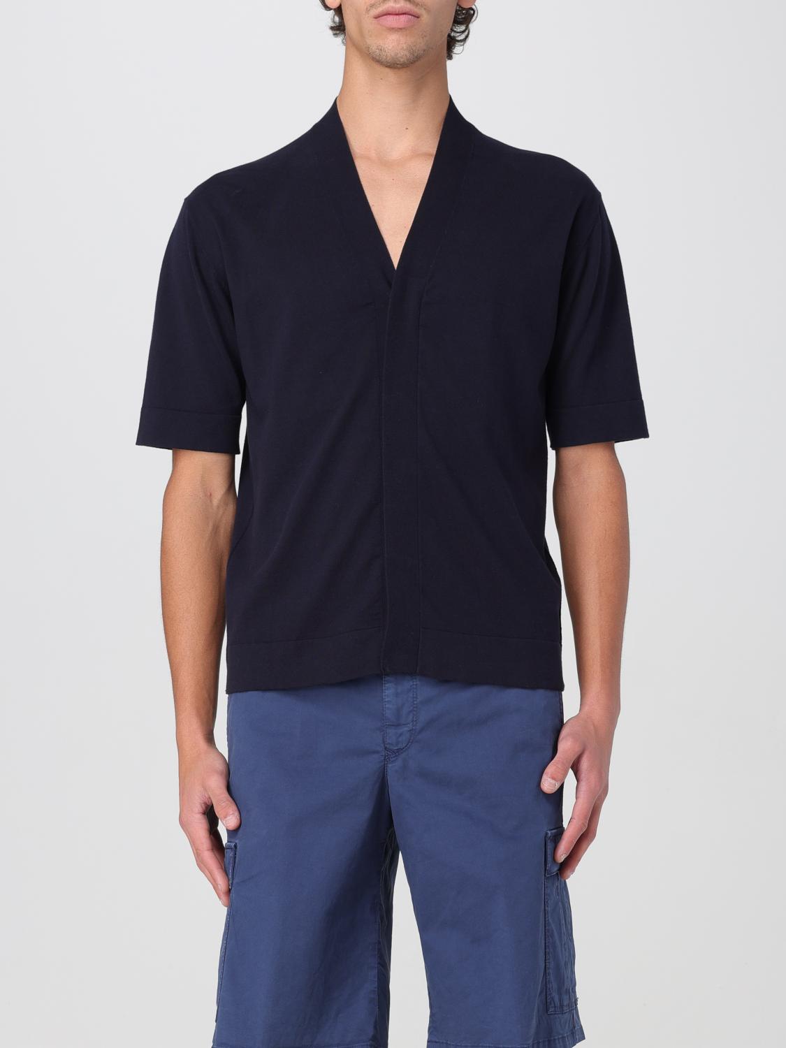 PAOLO PECORA CARDIGAN PAOLO PECORA MEN COLOR BLUE G80847009
