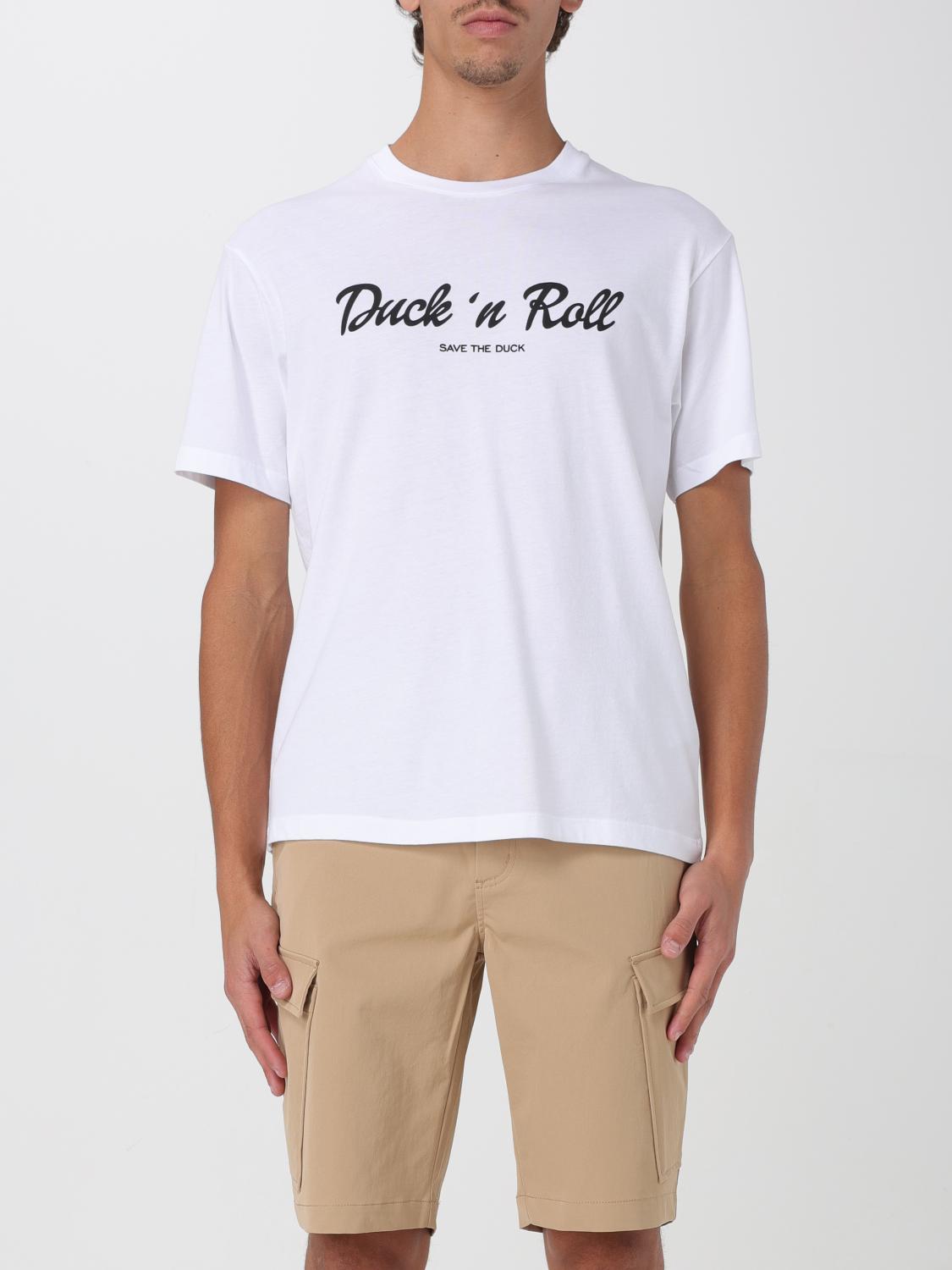 SAVE THE DUCK T-SHIRT SAVE THE DUCK MEN COLOR WHITE G80878001