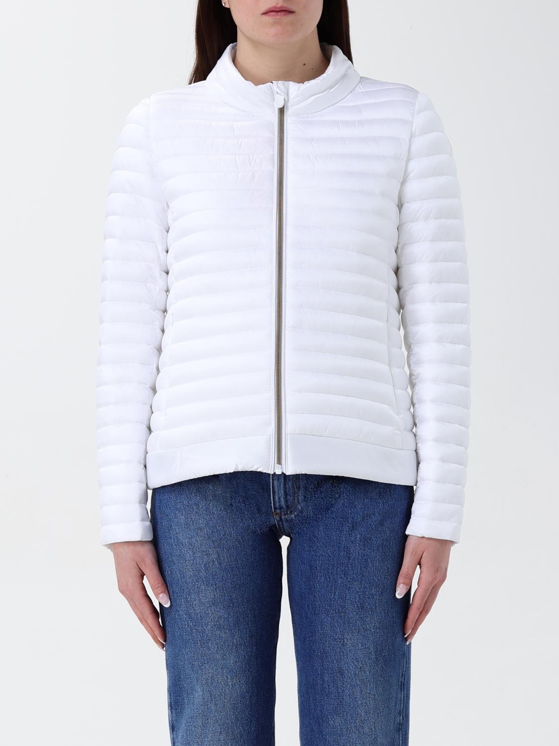 Save The Duck Jacket  Woman In White
