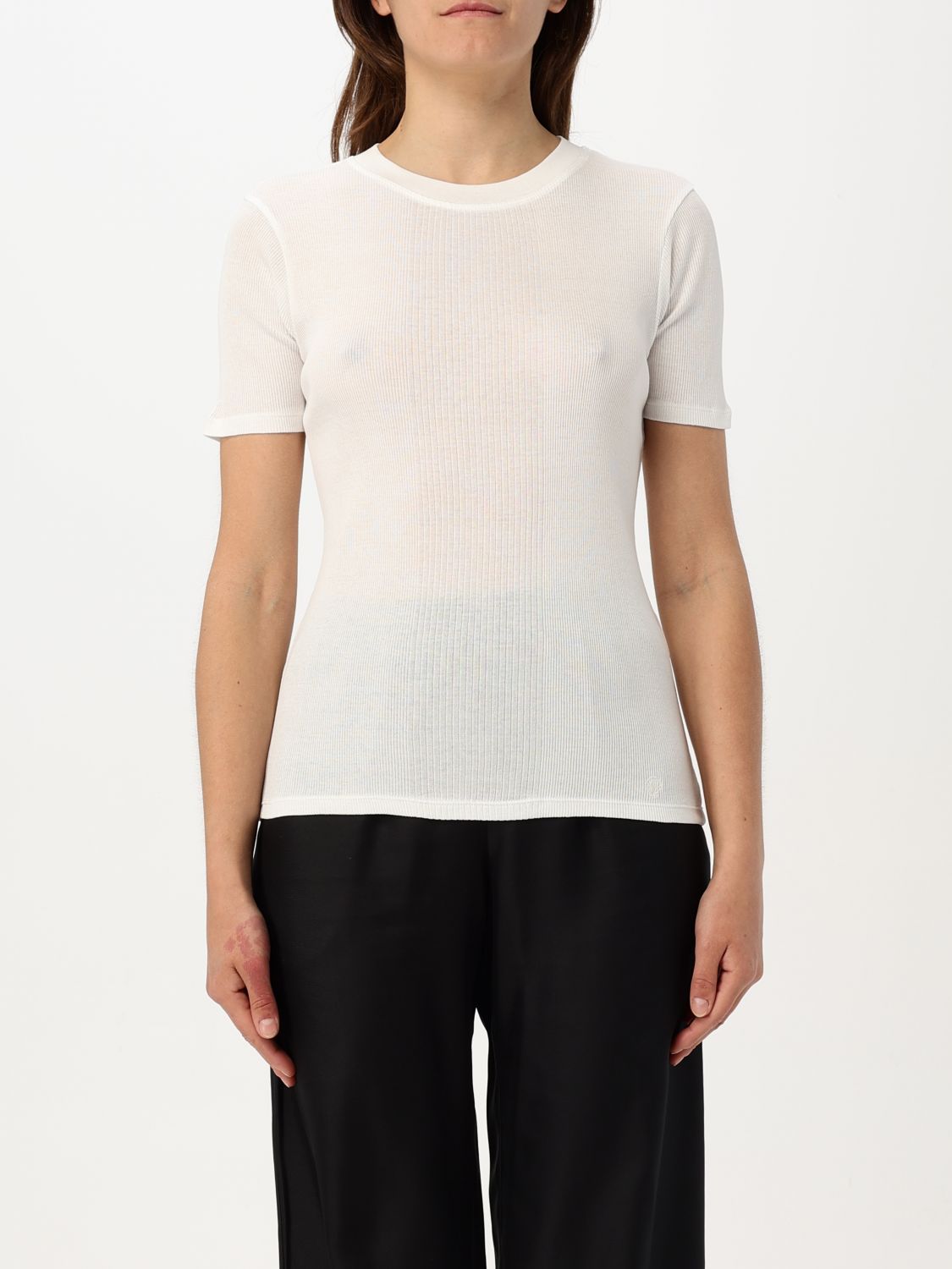LOULOU STUDIO T-SHIRT LOU LOU STUDIO WOMAN COLOR WHITE G80908001