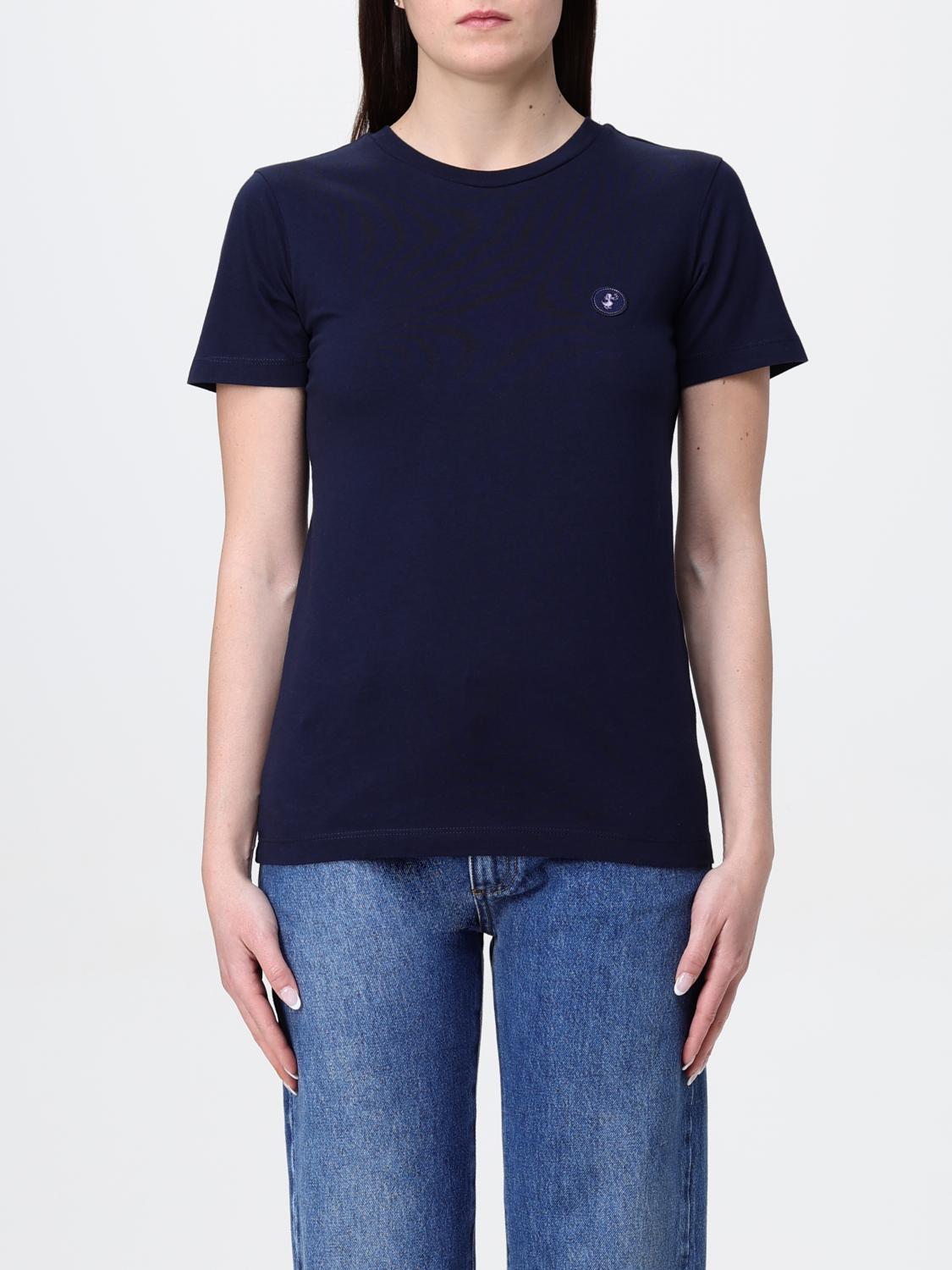 Save The Duck T-shirt  Woman Color Blue In Blue