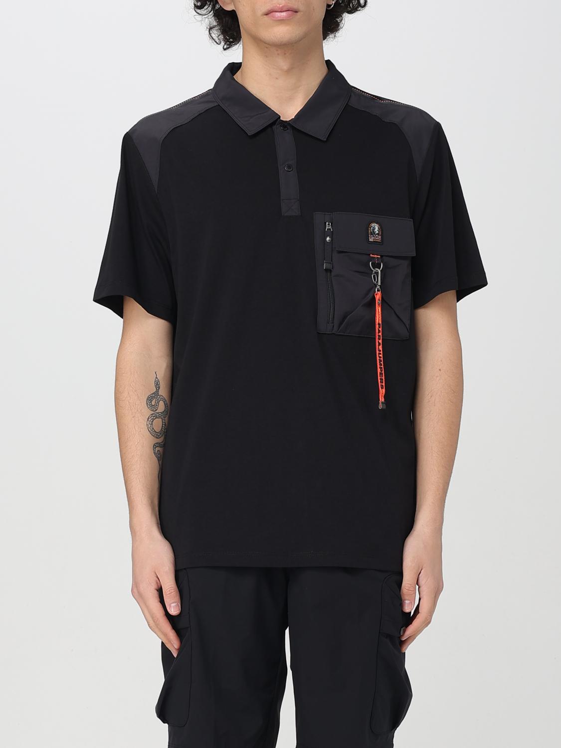 Polo Shirt PARAJUMPERS Men color Black Polo Shirt PARAJUMPERS Men color Black