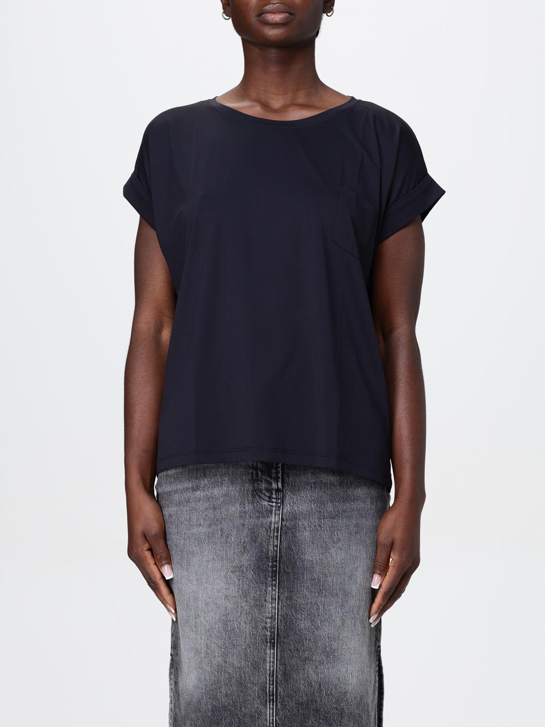 Save The Duck T-shirt Woman Color Black In Black
