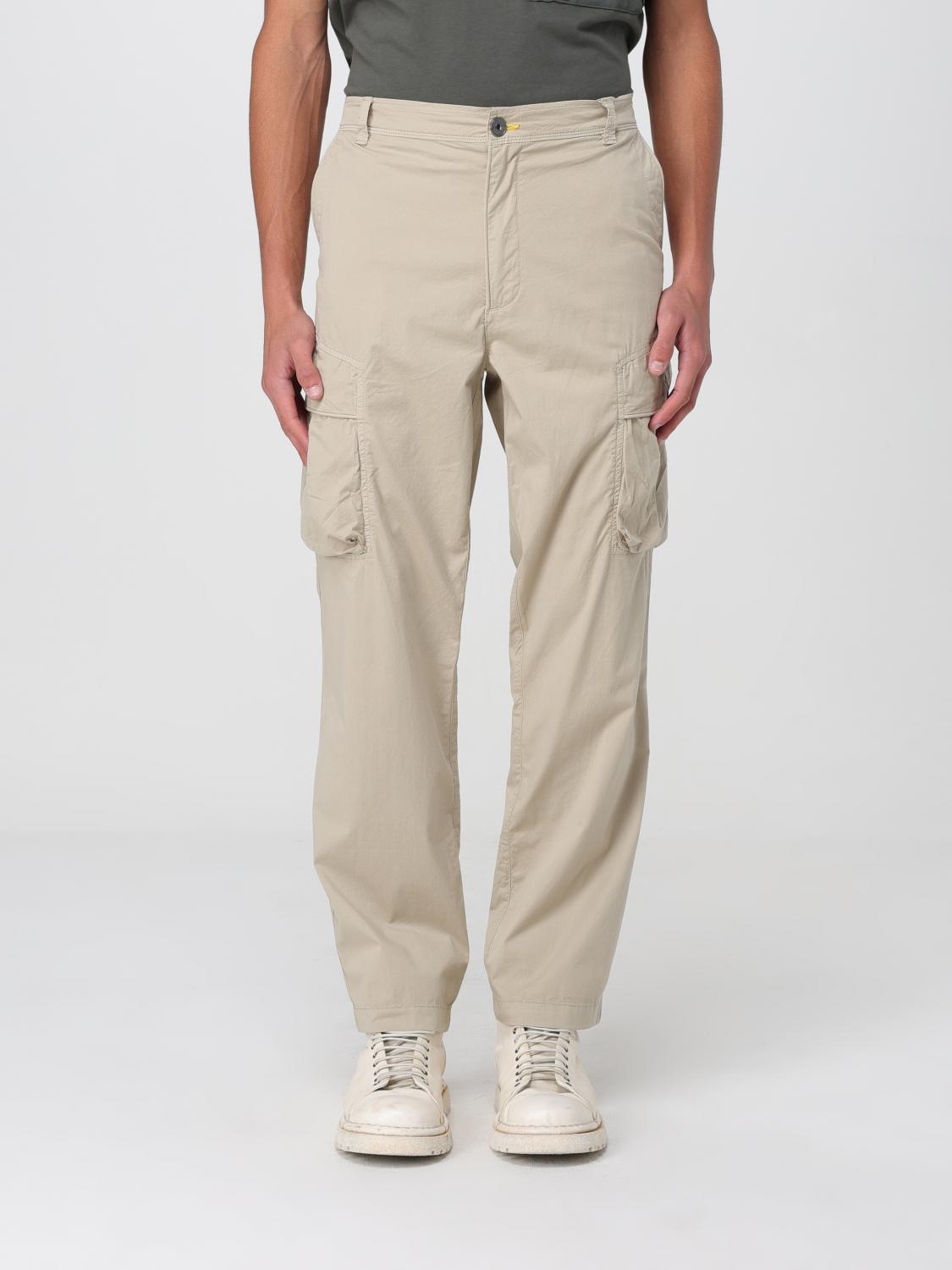 Parajumpers Pants Men Color Beige In Beige