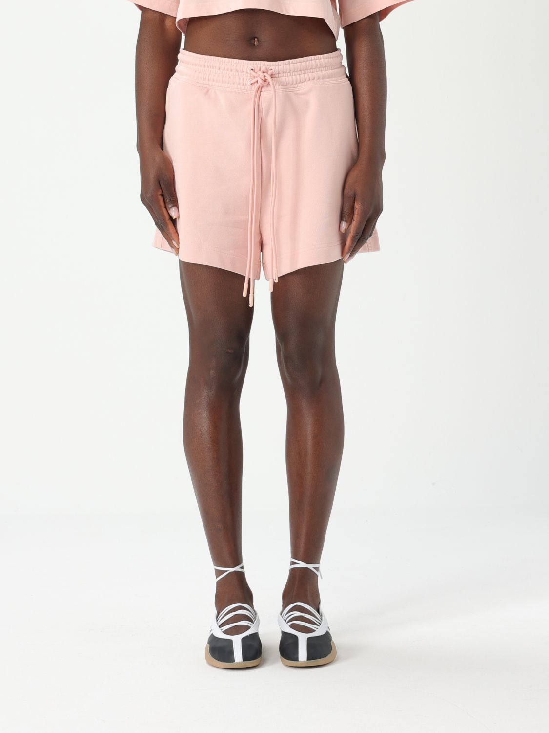 Shop Adidas By Stella Mccartney Short Woman Color Pink In ピンク