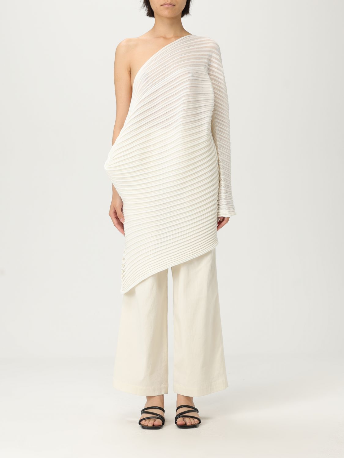 Shop Issey Miyake Top  Woman Color White