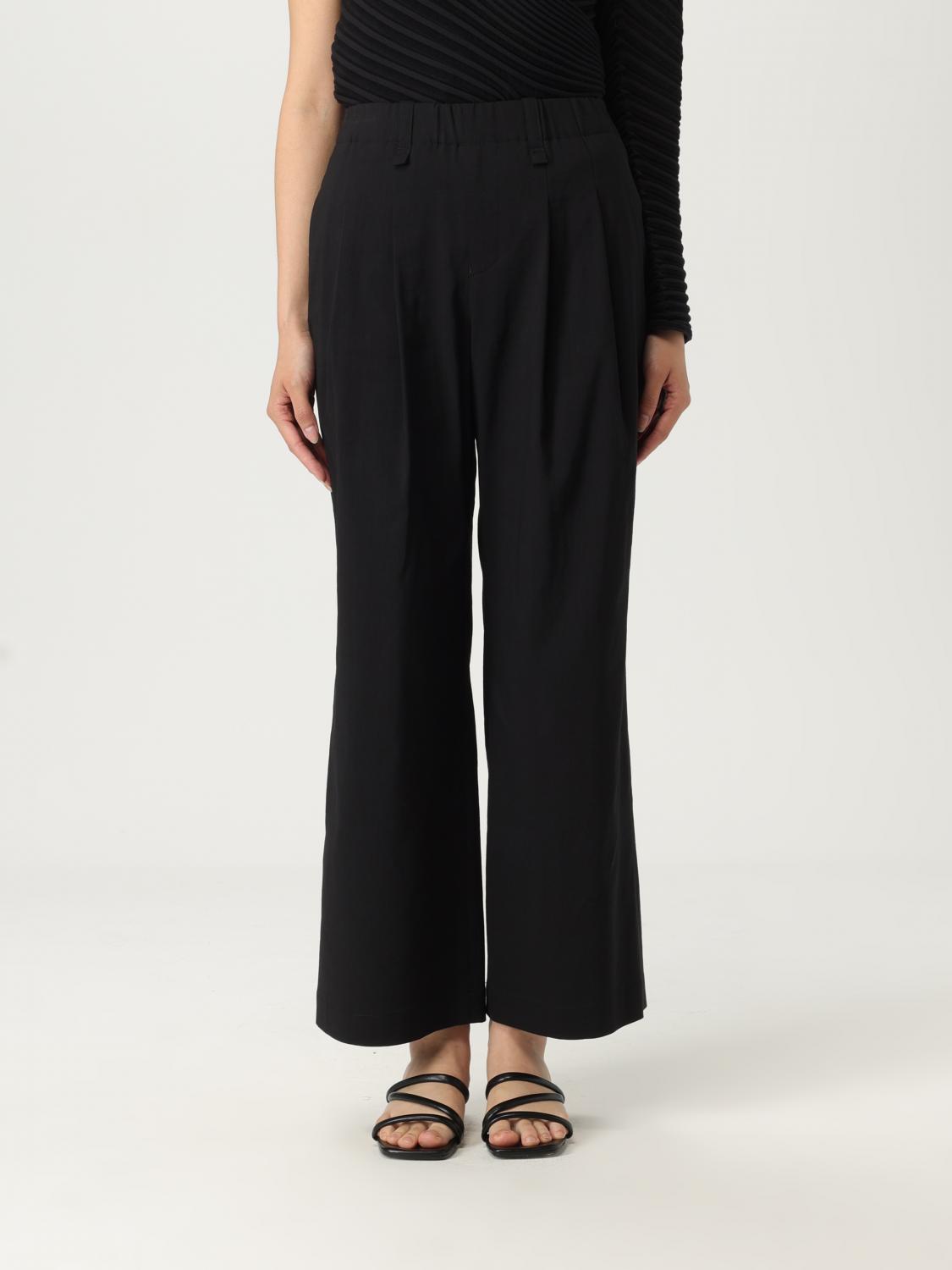 Issey Miyake Pants Woman Color Black In Black