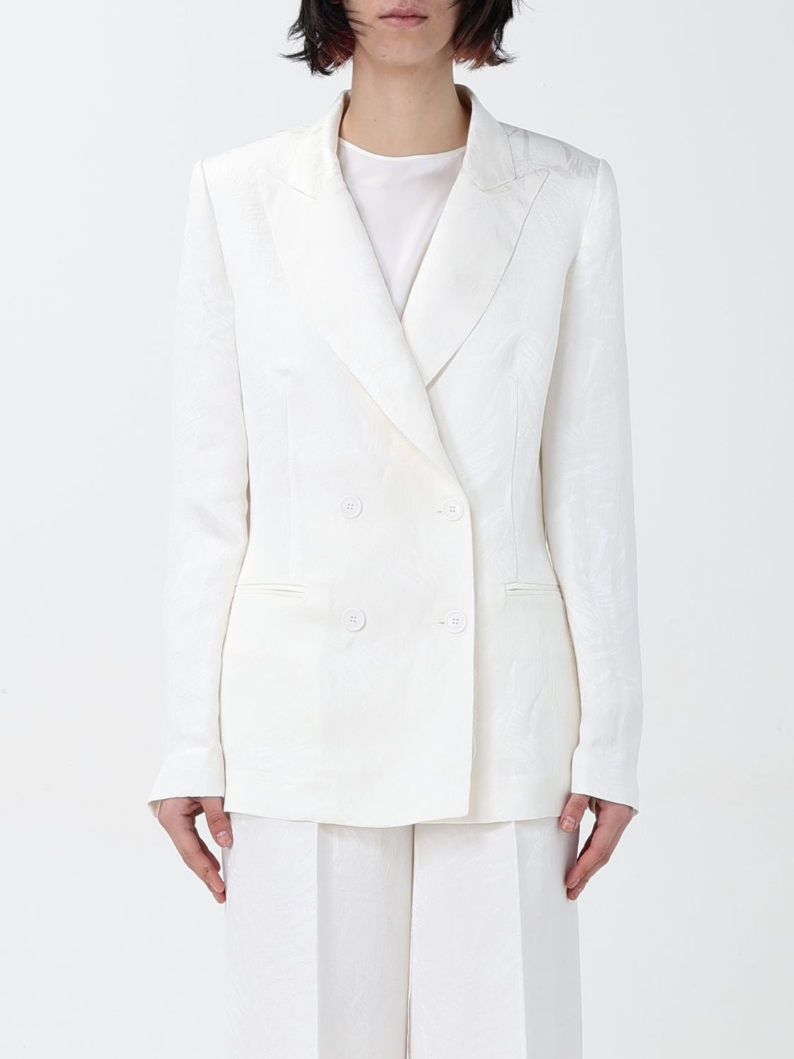 TWINSET BLAZER TWINSET WOMAN COLOR WHITE G81015001
