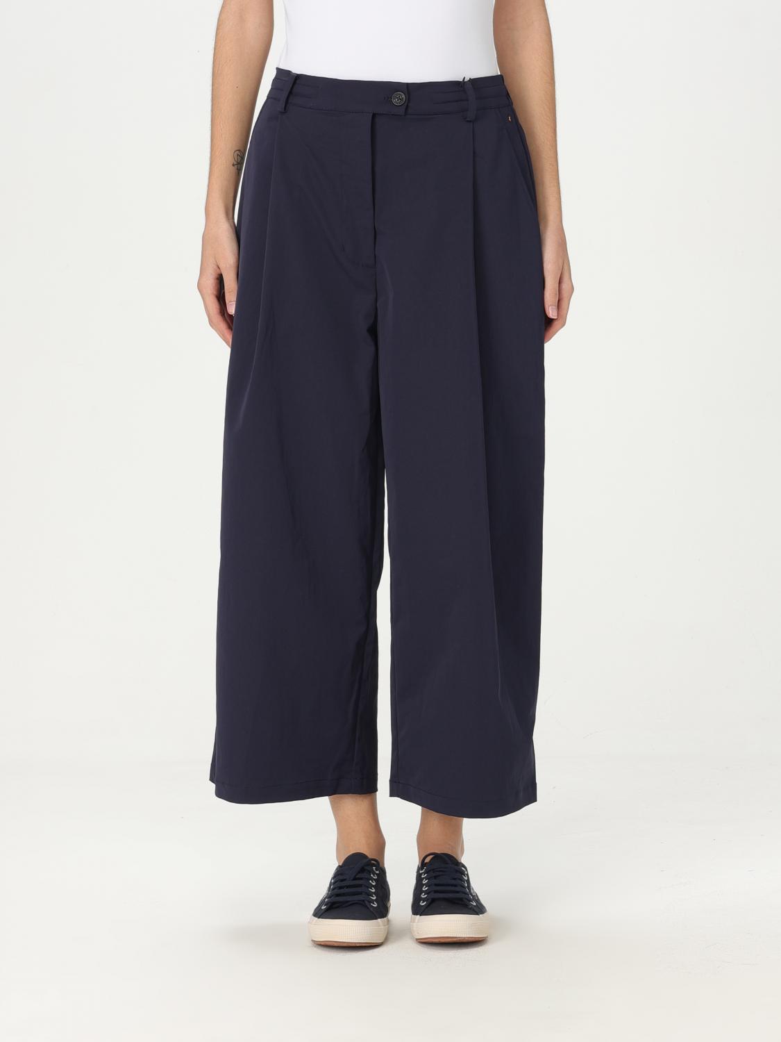 Save The Duck Pants Woman Color Blue In Blue