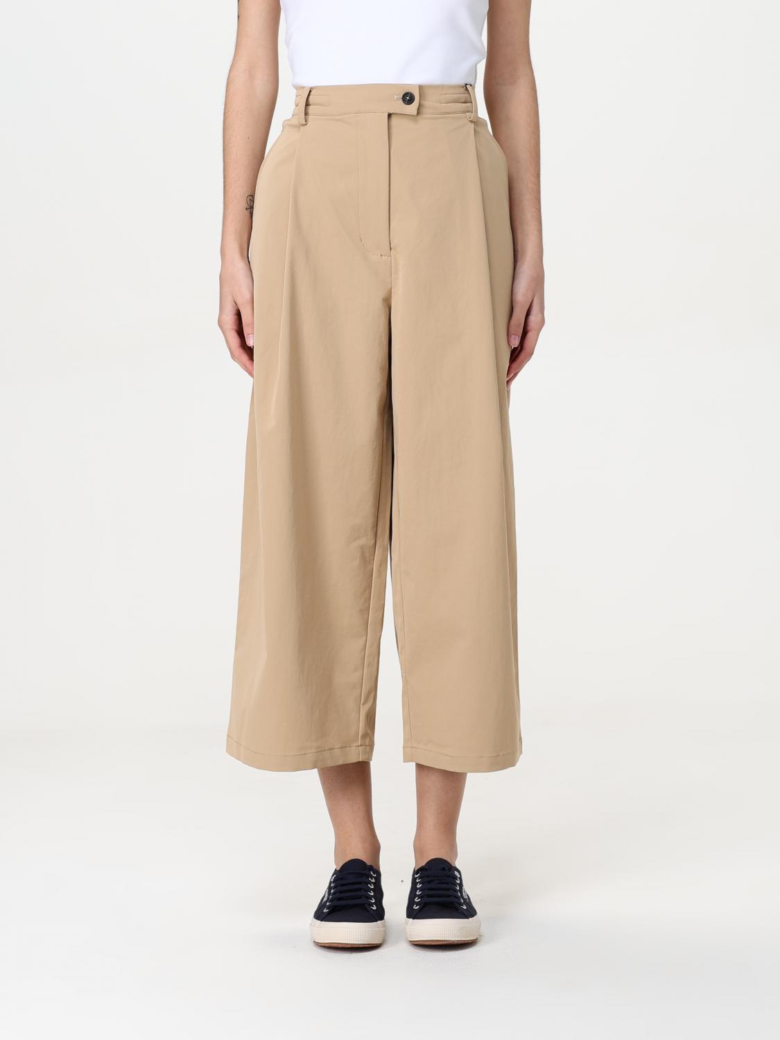 Save The Duck Pants Woman Color Beige In Beige