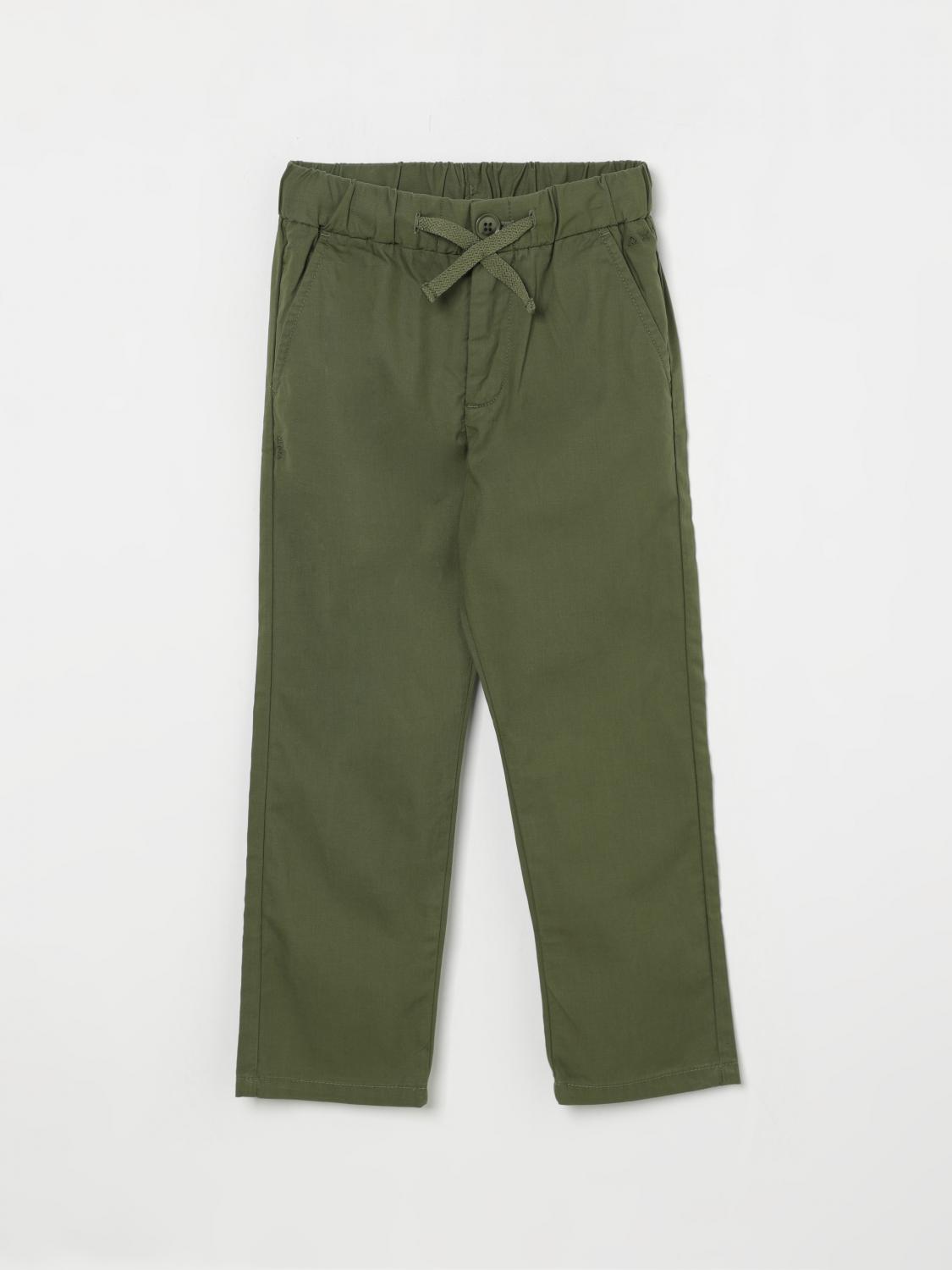 Sun 68 Pants Sun68 Kids Color Green In Green