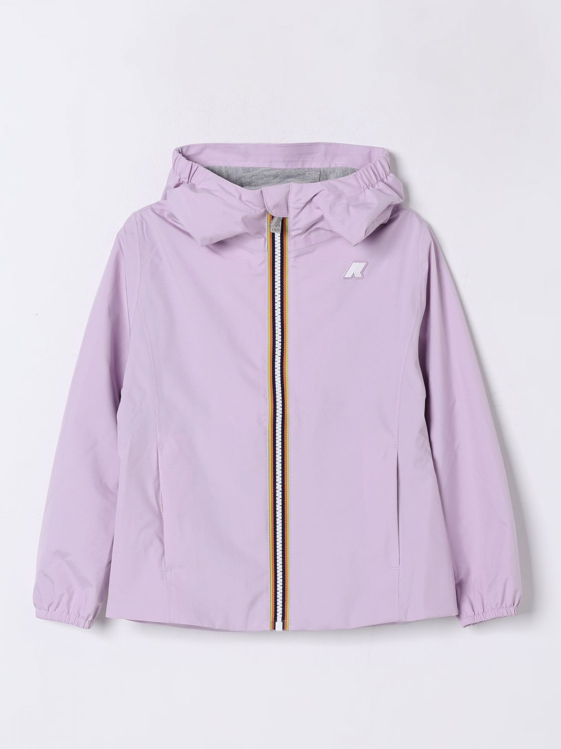 K-way Coat Kids Color Lilac In ライラック