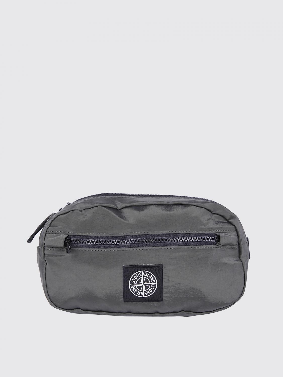 Stone Island Marsupio In Tessuto Tecnico Con Logo Junior