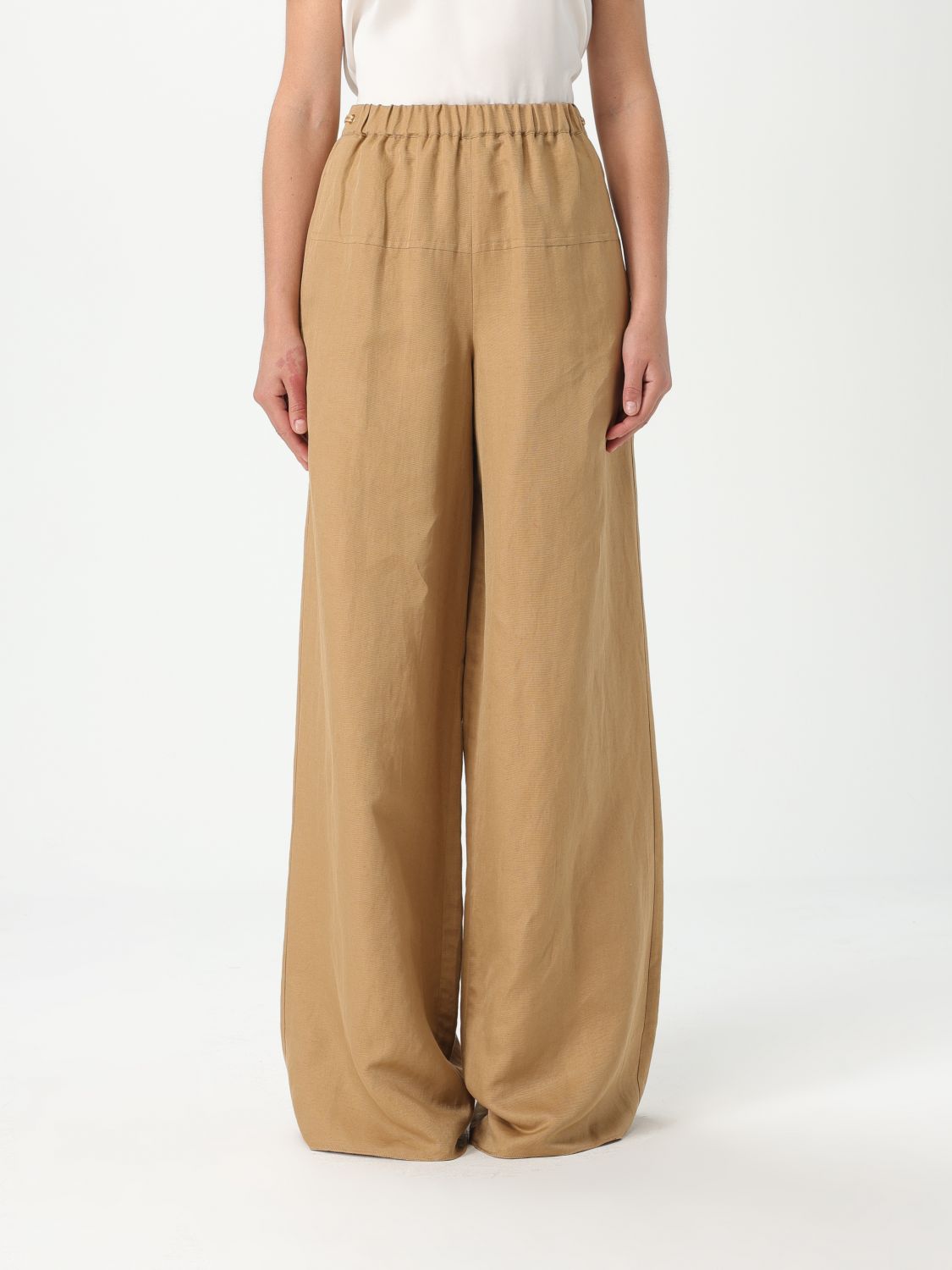 Max Mara Pants  Woman Color Brown