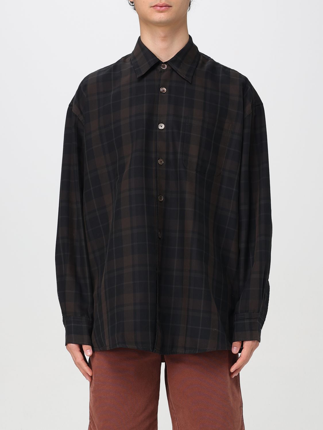 Our Legacy Borrowed Plaid Button-up Shirt