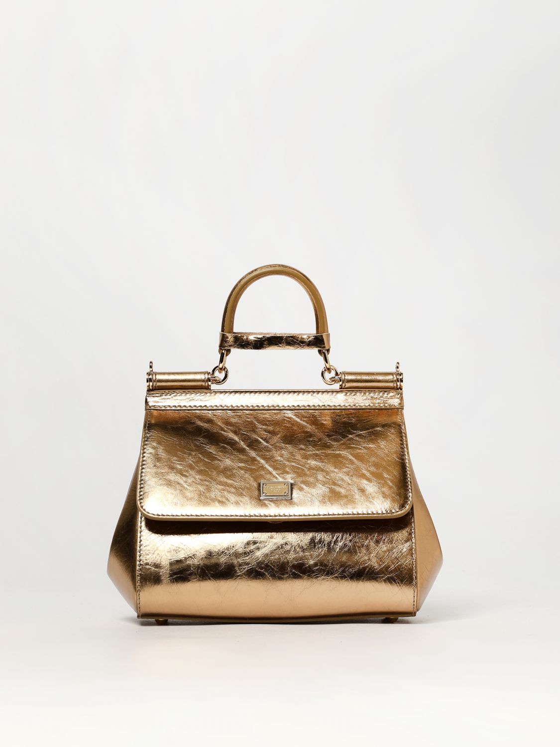 Dolce & Gabbana Handbag Woman Color Gold In Gold