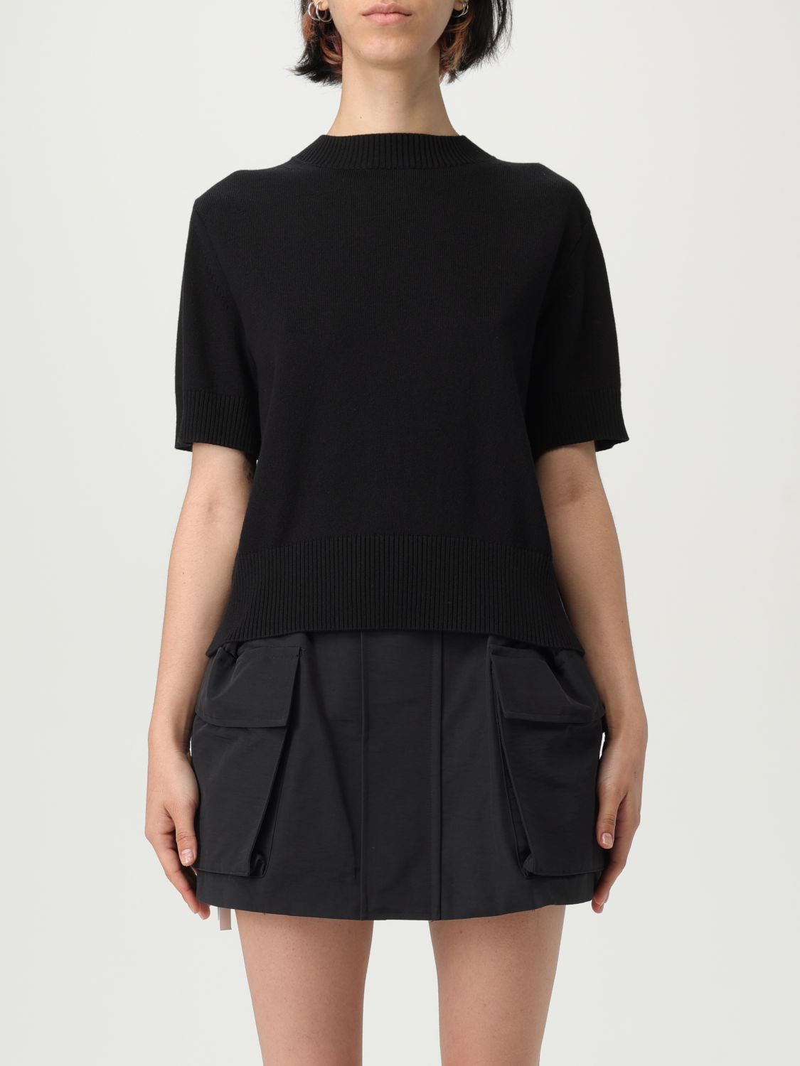 SACAI SWEATER SACAI WOMAN COLOR BLACK G81203002