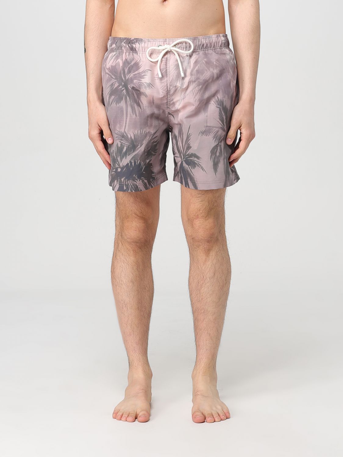 Palm Angels Sunset Palms Swimshorts In Multicolor