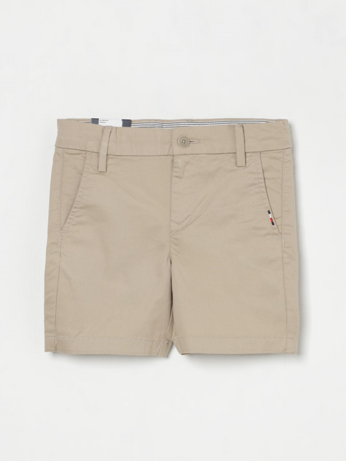 Tommy Hilfiger Shorts Kids Color Camel In Camel