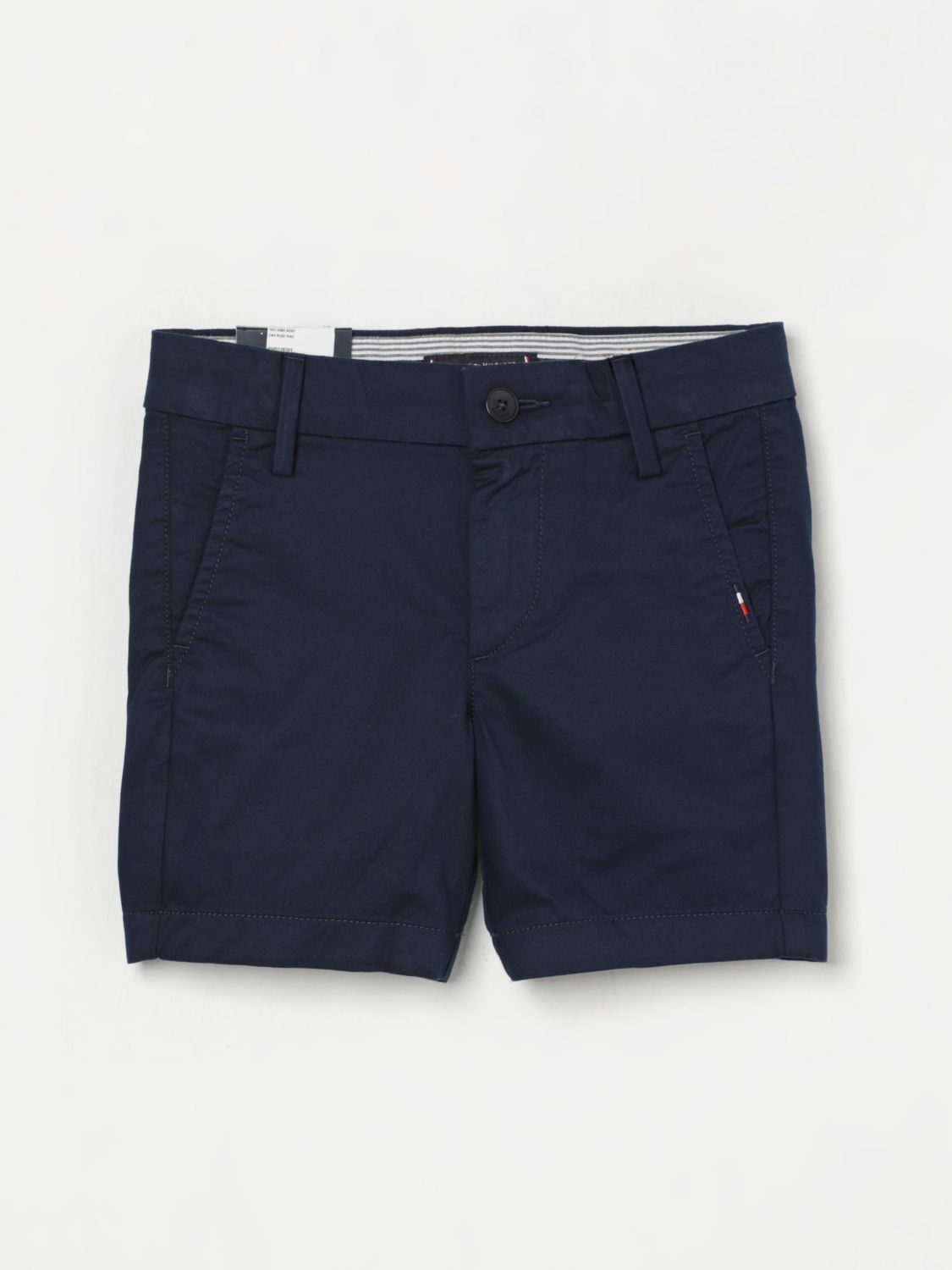 Shop Tommy Hilfiger Shorts Kids Color Navy