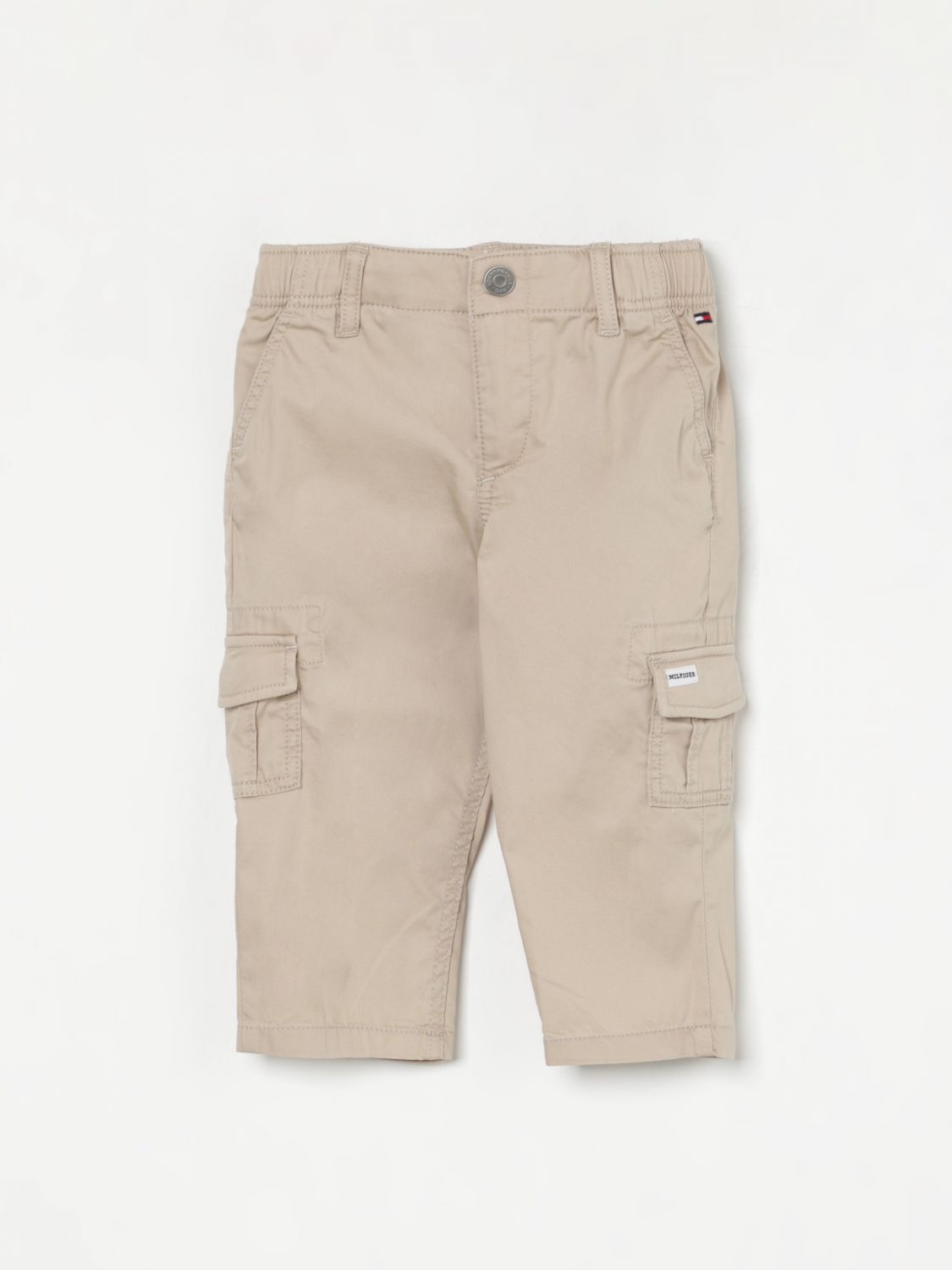 Tommy Hilfiger Pants Kids Color Camel In Camel