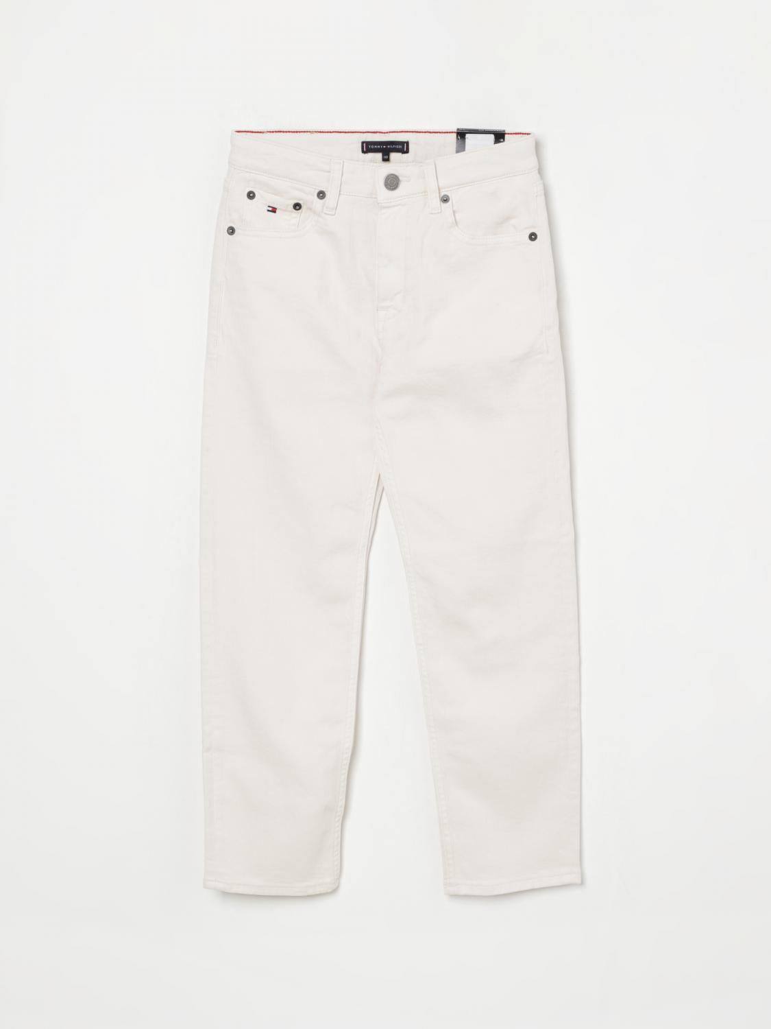 Tommy Hilfiger Jeans  Kids Color Ecru In Ecru