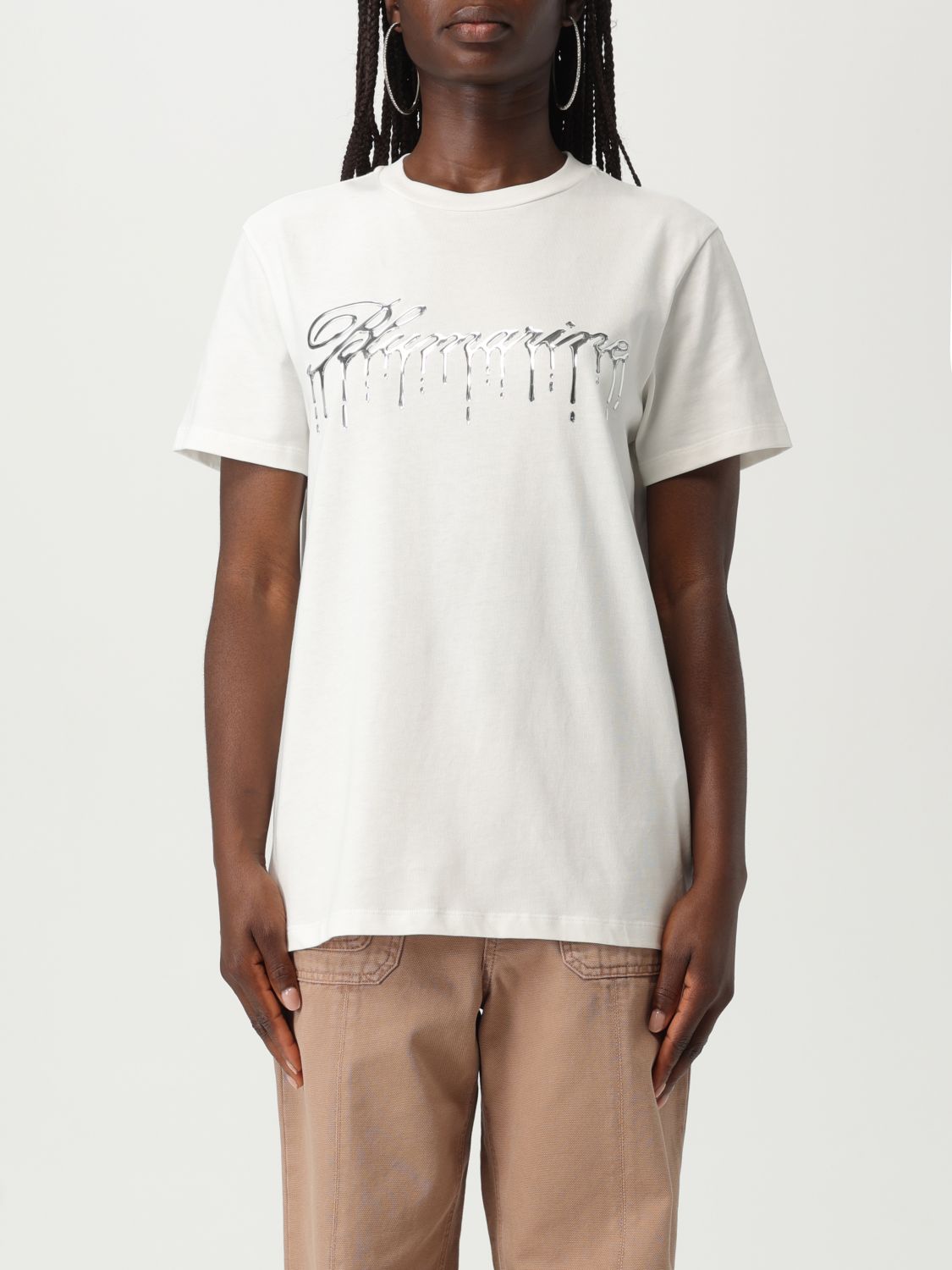 Blumarine T-shirt Woman Color White