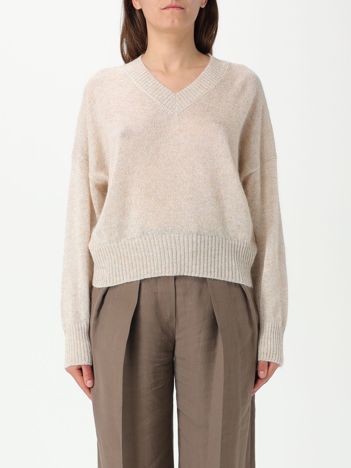 Brunello Cucinelli Sweater  Woman Color Beige