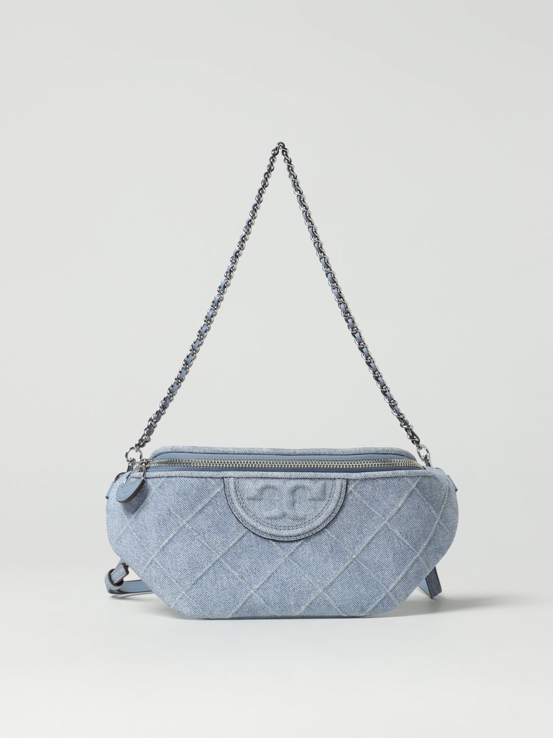 Mini Bag TORY BURCH Woman color Gnawed Blue