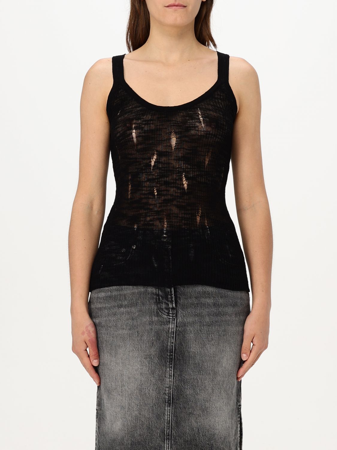 Shop Pinko T-shirt Woman Color Black
