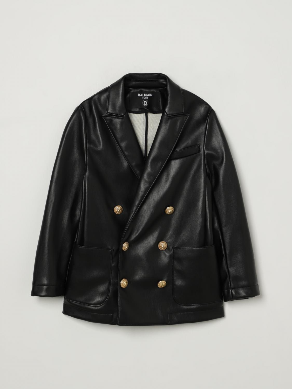 Balmain Jacket Kids Color Black