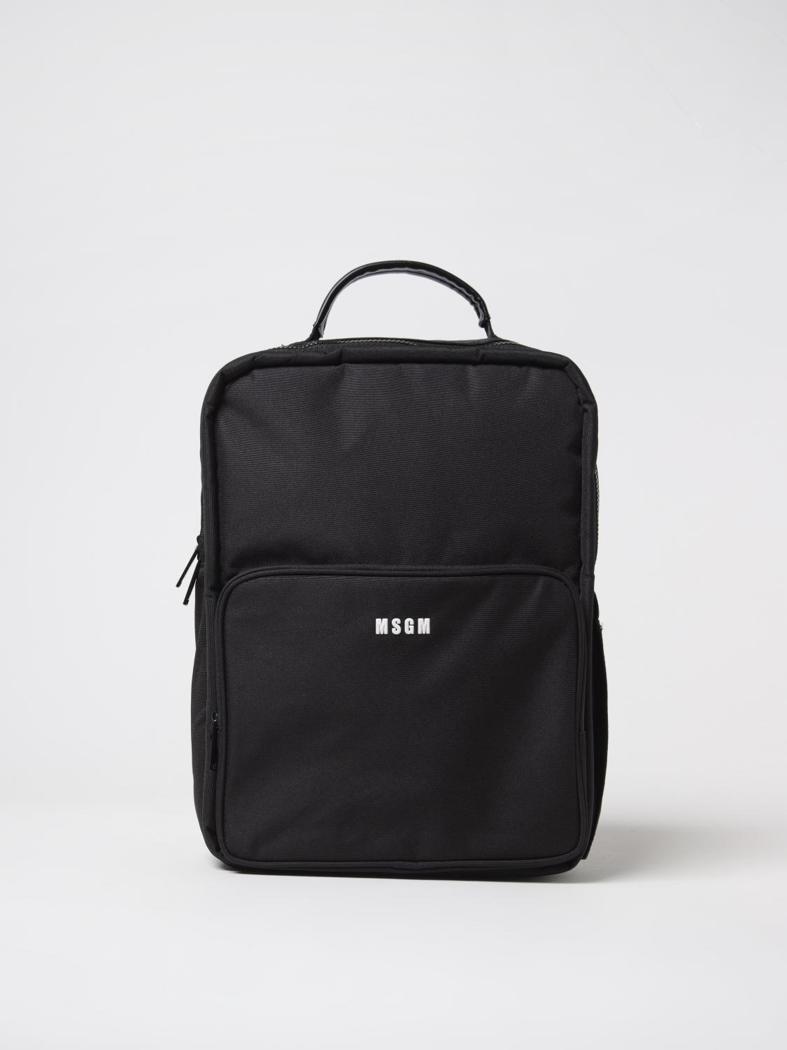 Duffel Bag MSGM KIDS Kids color Black